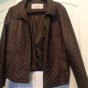 JESSICA Simpson letter brown jacket